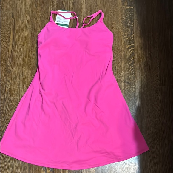 HALARA Dresses & Skirts - Halara easy peasy bright pink athletic dress